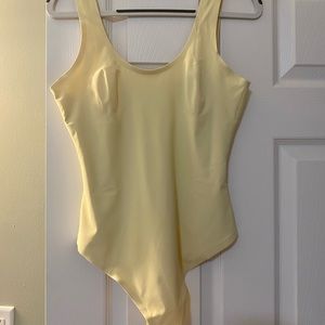 Women's Yellow Shapewear Bodysuit